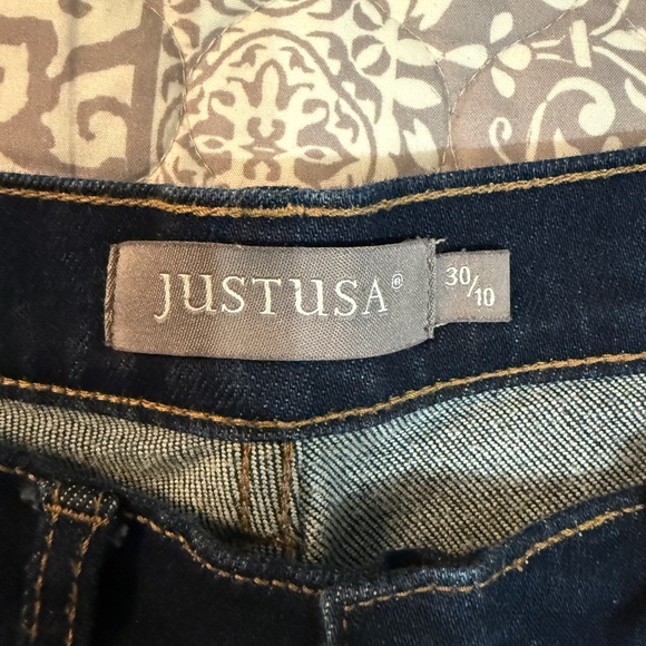 Just USA Dark Blue Relaxed Jeans - Picture 4 of 6